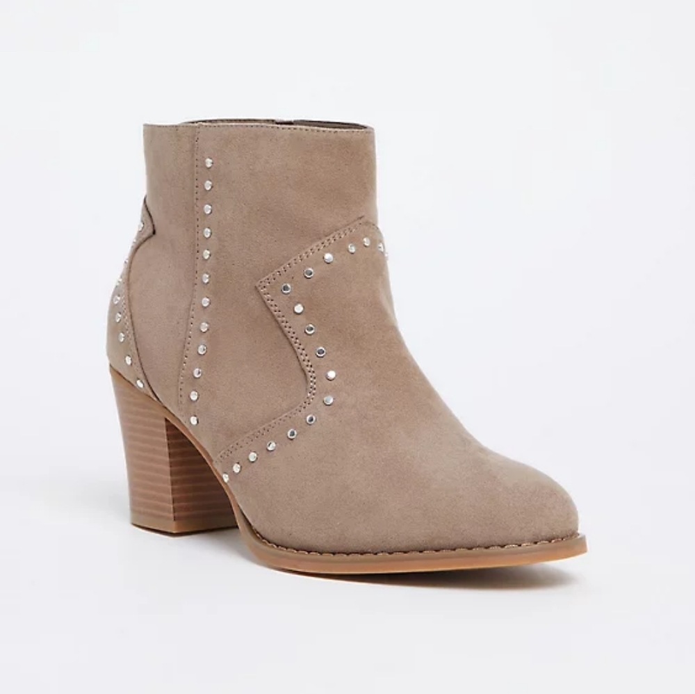 Torrid 10.5 Tan Ankle Boots